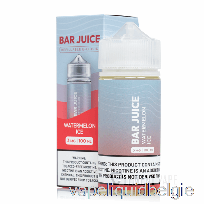 Vape Vloeibaar Watermeloenijs - Reep Sap - 100 Ml 3 Mg